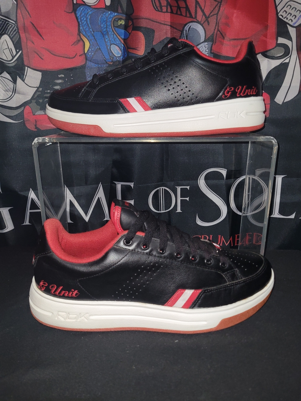 Old School Reebok G-Unit Low-Top Sneakers (Collectible Item)
